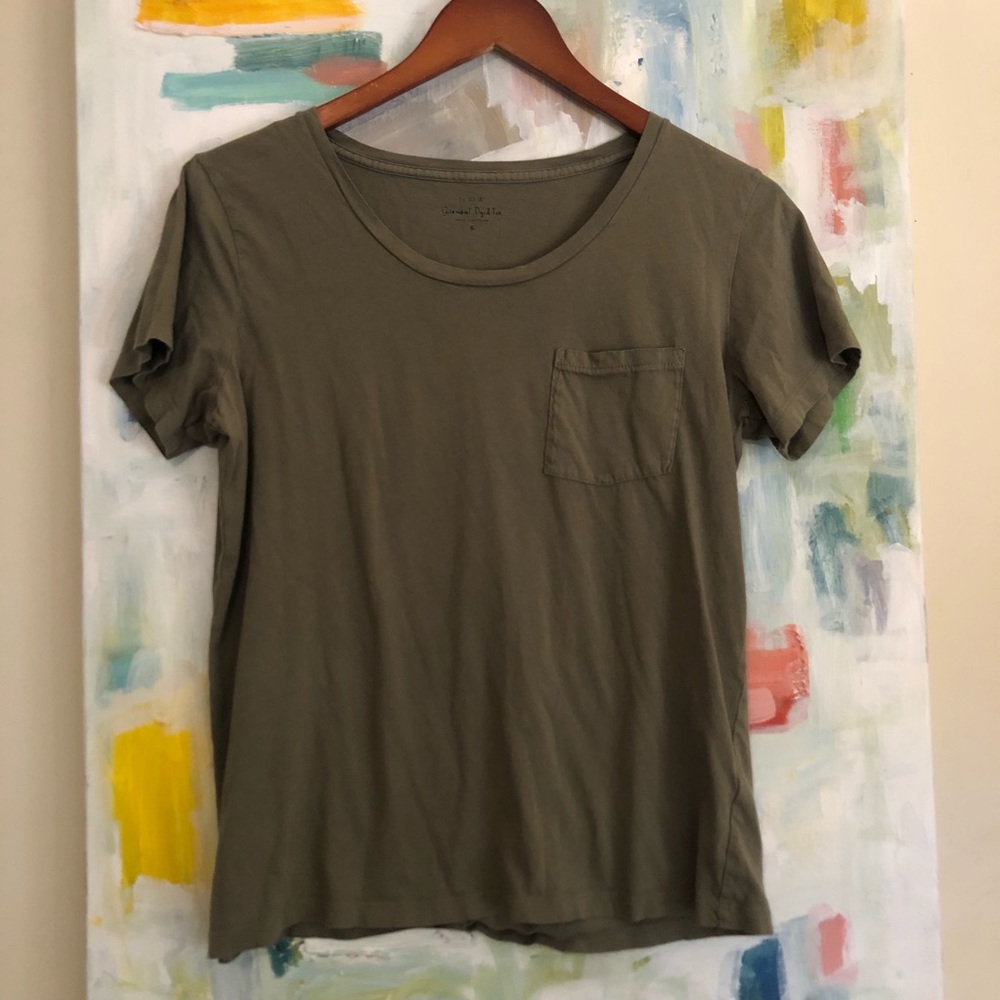 J. Crew Garment Dyed Tee